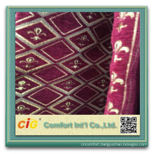 Jacquard Polyester Sofa Fabric chenille sofa cover